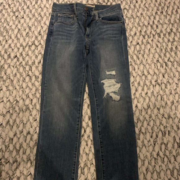Levi's Premium 724 High Rise Straight Jeans - Picture 1 of 2